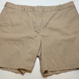 Talbots Chino Shorts Size 16